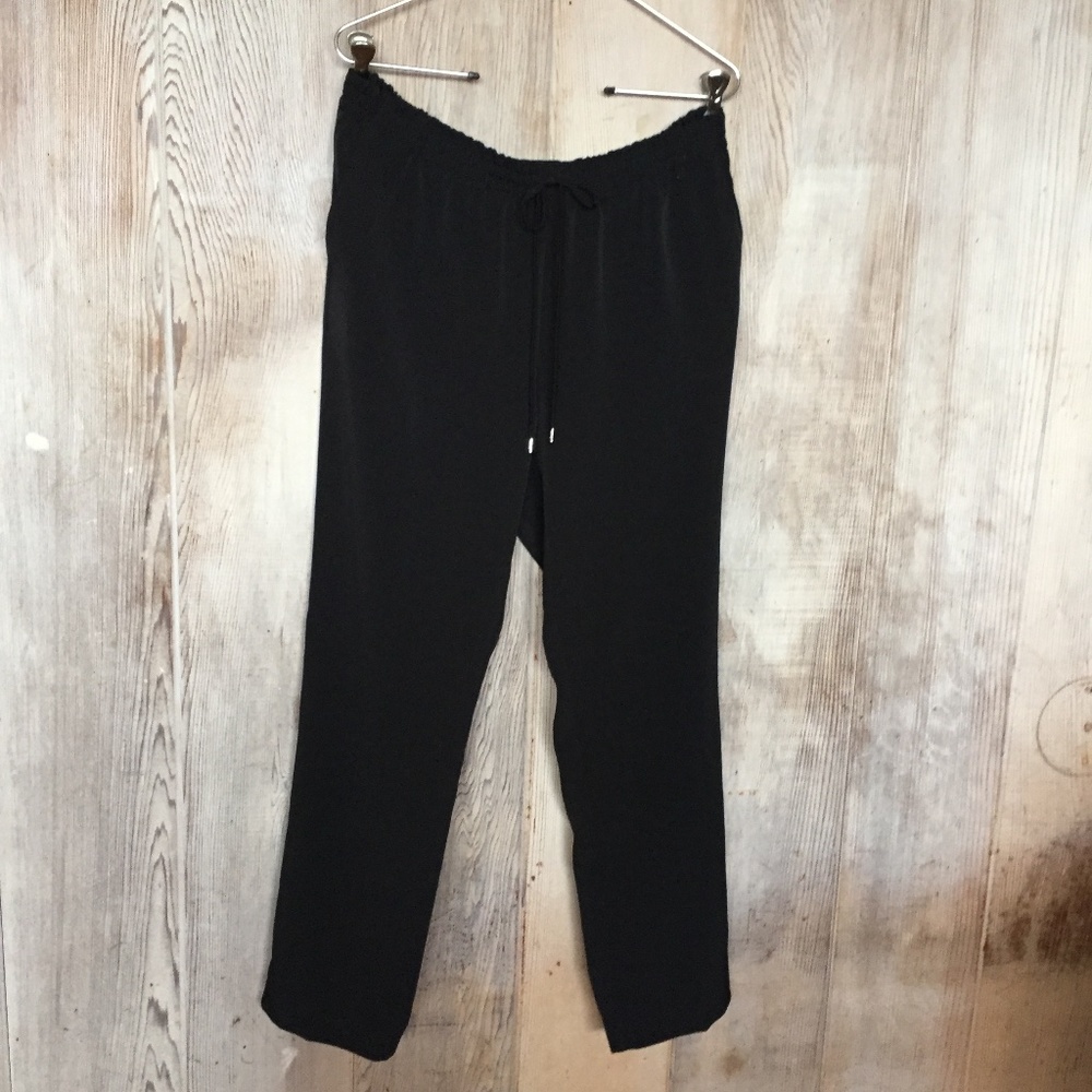 Lauren Pants Elastic Waist Tie NWOT 10